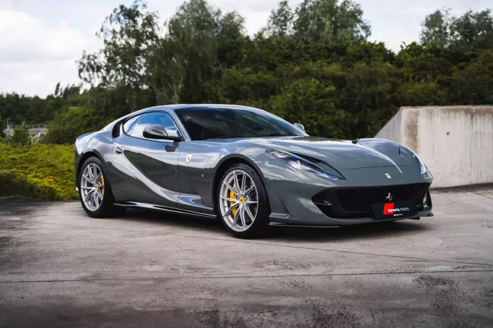 Ferrari 812 Superfast painted in Grigio Medio