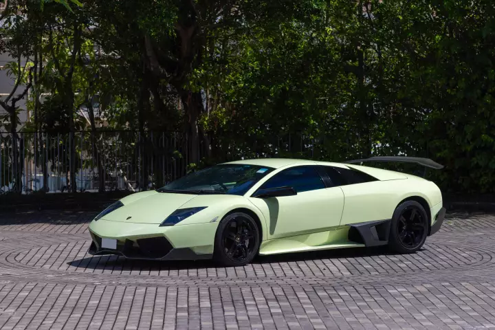 Lamborghini Murciélago (LP640-4) painted in Verde Picus
