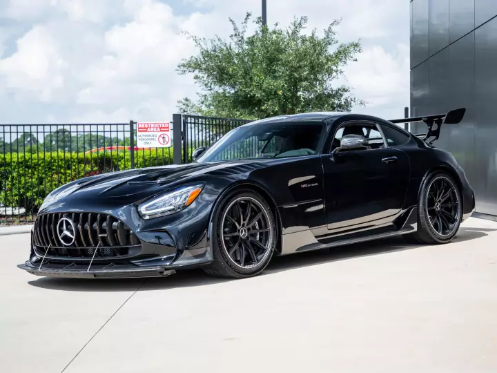 Mercedes-AMG GT Black Series painted in Black
