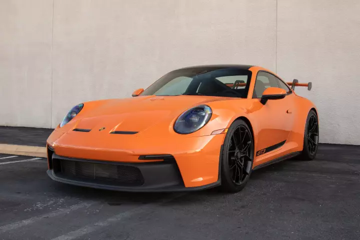 Porsche 911 GT3 (992.1) painted in Pastel Orange