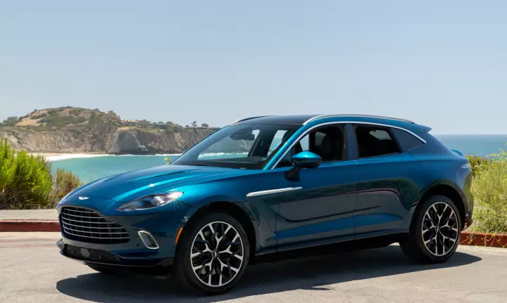 Aston Martin DBX painted in Ocellus Teal