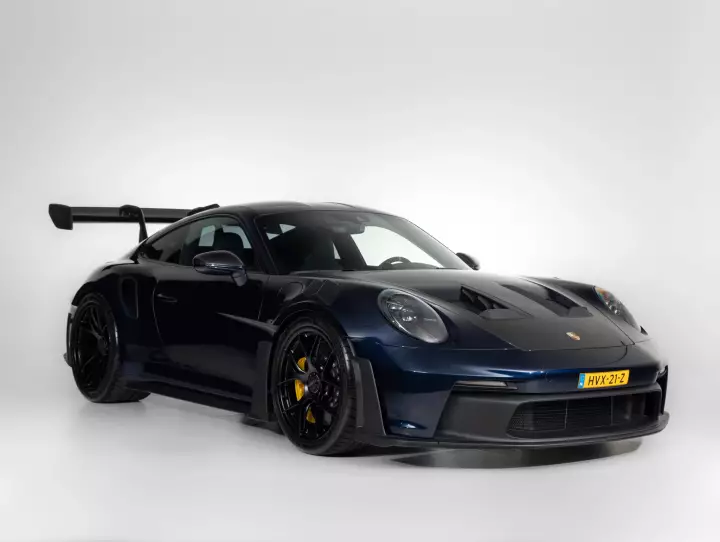 Porsche 911 GT3 RS (992.1) painted in Midnight Blue Metallic