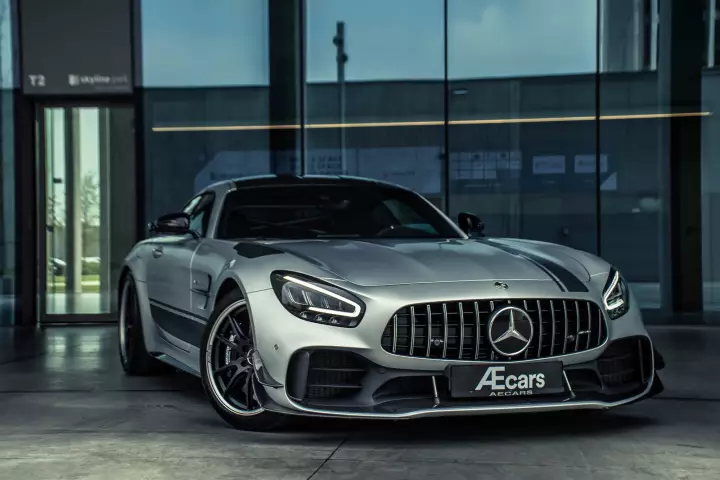 Mercedes-AMG GT R Pro painted in Iridium Silver Magno