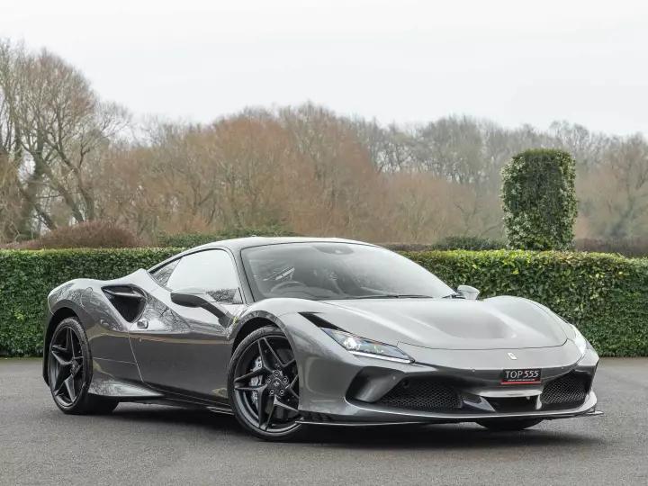 Ferrari F8 Tributo painted in Grigio Ferro