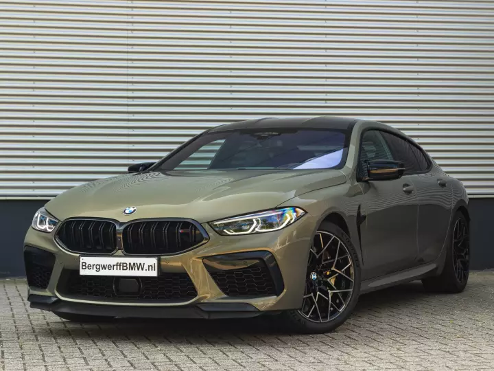 BMW M8 Gran Coupe (F93) painted in Brass