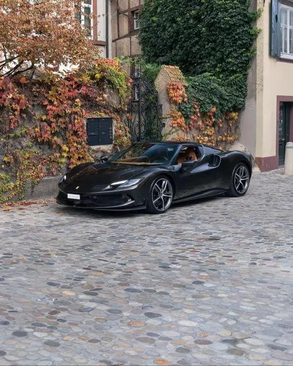 Ferrari 296 GTB painted in Marrone Mica