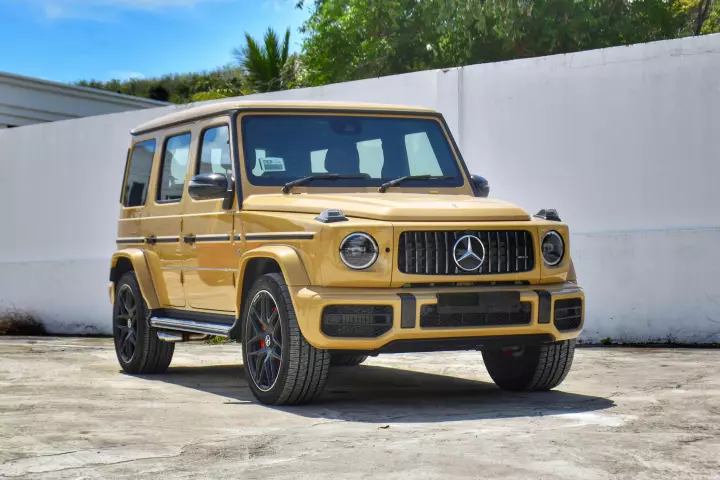 Mercedes-AMG G 63 (W463 Gen 2) painted in Desert Sand