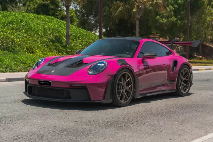 Porsche 911 GT3 RS (992.1) painted in Ruby Star