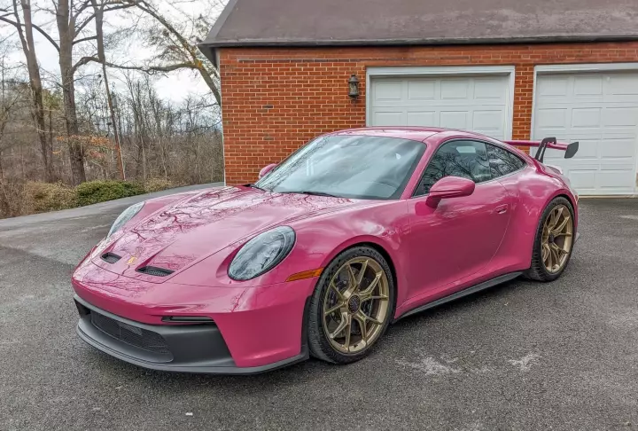 Porsche 911 GT3 (992.1) painted in Ruby Star Neo