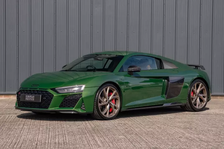 Audi R8 (4S) painted in Sonoma Green