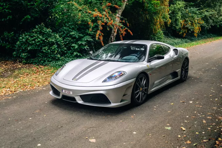 Ferrari 430 Scuderia painted in Argento Nurburgring
