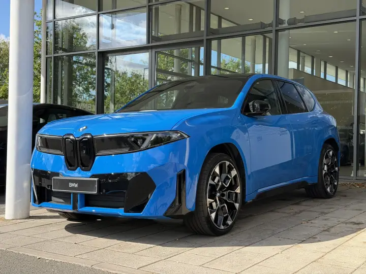 BMW iX3 (NA5) painted in Voodoo Blue