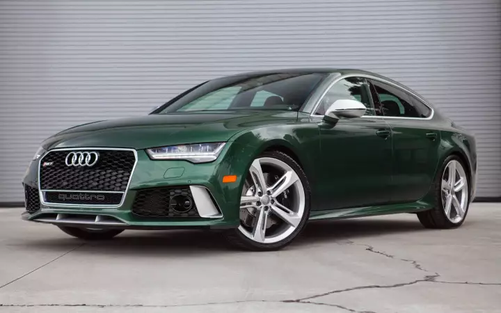 Audi RS7 Sportback (C7) painted in Verdant Green