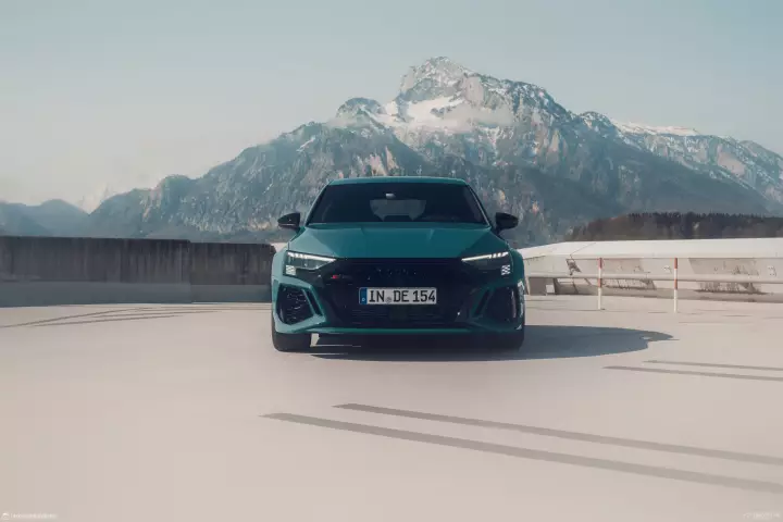 Audi RS3 Sportback (8Y) painted in Avalon Green