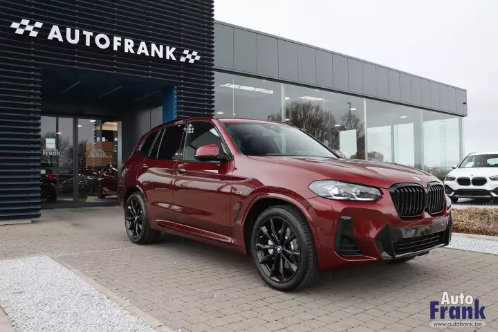 BMW X3 (G01) painted in Aventurine Red III