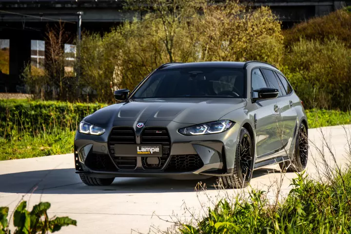 BMW M3 Touring (G81) painted in Dravit Grey