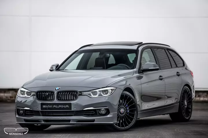 Alpina B3 / D3 Touring (F31) painted in Nardo Grey