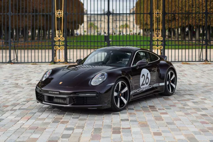 Porsche 911 Sport Classic (992) painted in Superior Red Metallic