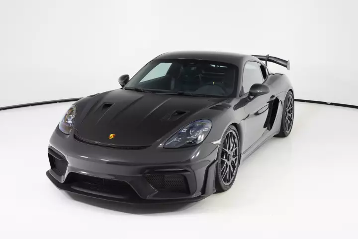 Porsche 718 Cayman GT4 RS (982) painted in Grey Black