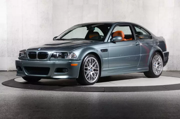 BMW M3 (E46) painted in Slate Green