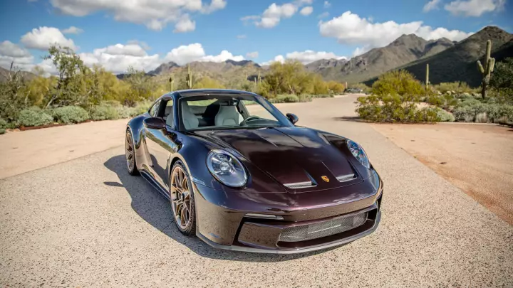 Porsche 911 GT3 Touring (992.1) painted in Superior Red Metallic