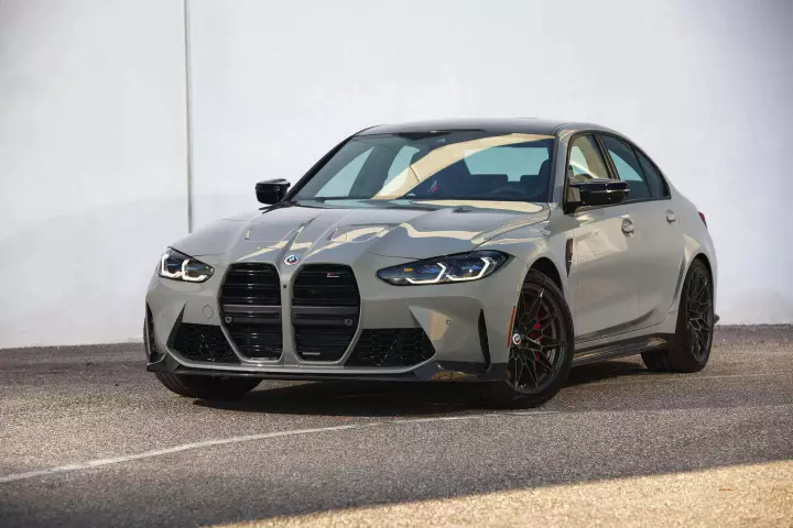 BMW M3 Edition 50 Jahre BMW M (G80) painted in Lime Rock Grey
