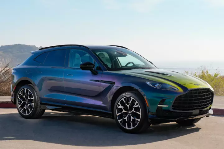 Aston Martin DBX 707 painted in Spectral Blue