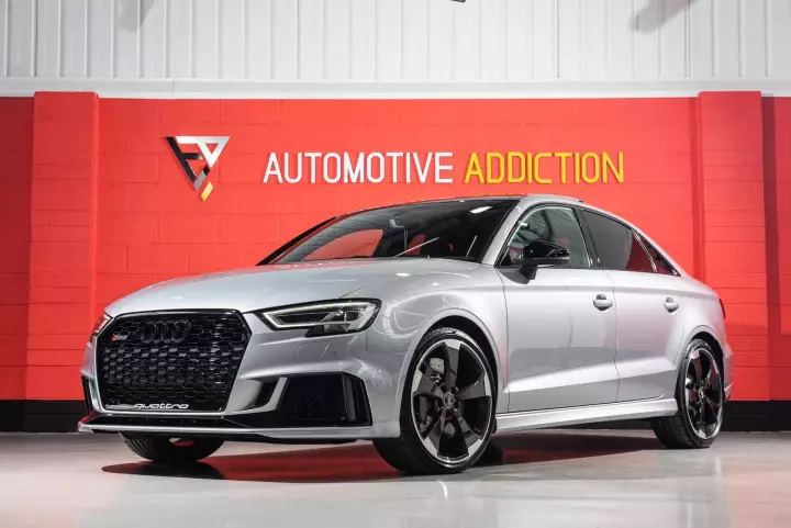 Audi RS3 Sedan (8V) painted in Florett Silver