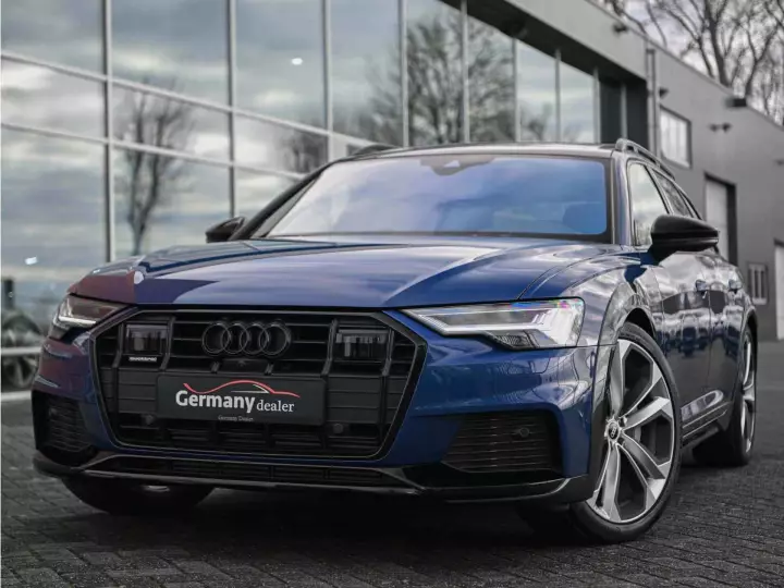 Audi A6 Allroad (C8) painted in Ascari Blue