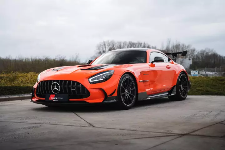 Mercedes-AMG GT Black Series painted in Magmabeam Orange