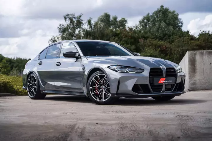 BMW M3 (G80) painted in Skyscraper Grey