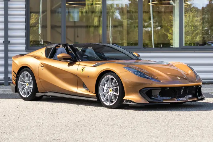 Ferrari 812 Competizione A painted in Berlinetta Lusso