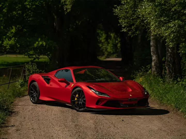 Ferrari F8 Spider painted in Rosso Formula 1 2007