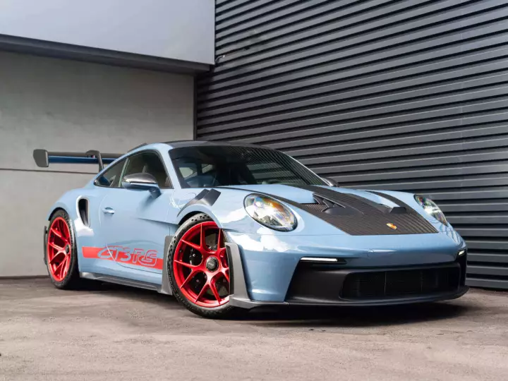 Porsche 911 GT3 RS (992.1) painted in Etna Blue