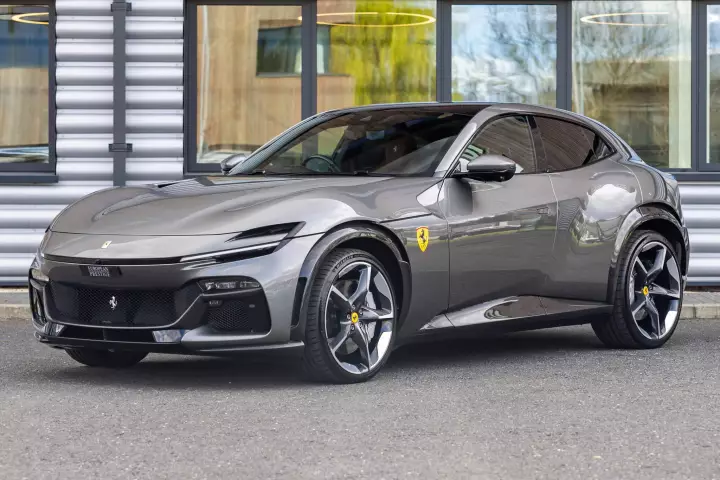 Ferrari Purosangue painted in Grigio Ferro