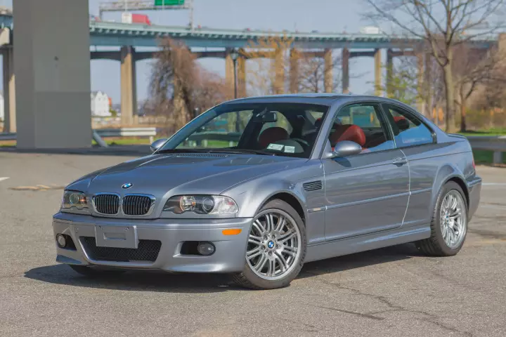 BMW M3 (E46) painted in Silver Grey
