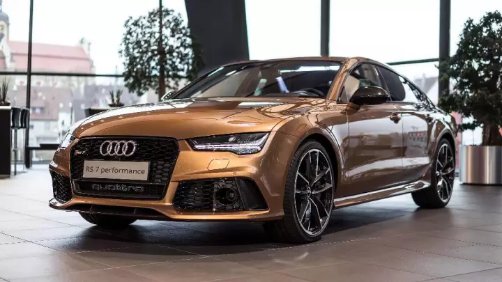 Audi RS7 Sportback (C7) painted in Zanzibar Brown