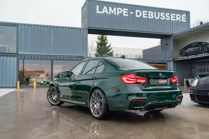 BMW M3 (F80) painted in British Racing Green