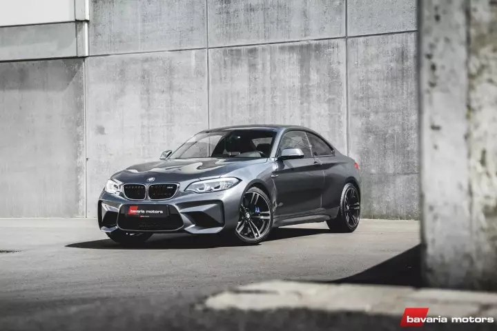 BMW M2 (F87) painted in Mineral Grey