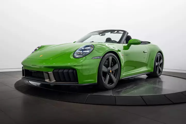 Porsche 911 Spirit 70 (992.2) painted in Willow Green