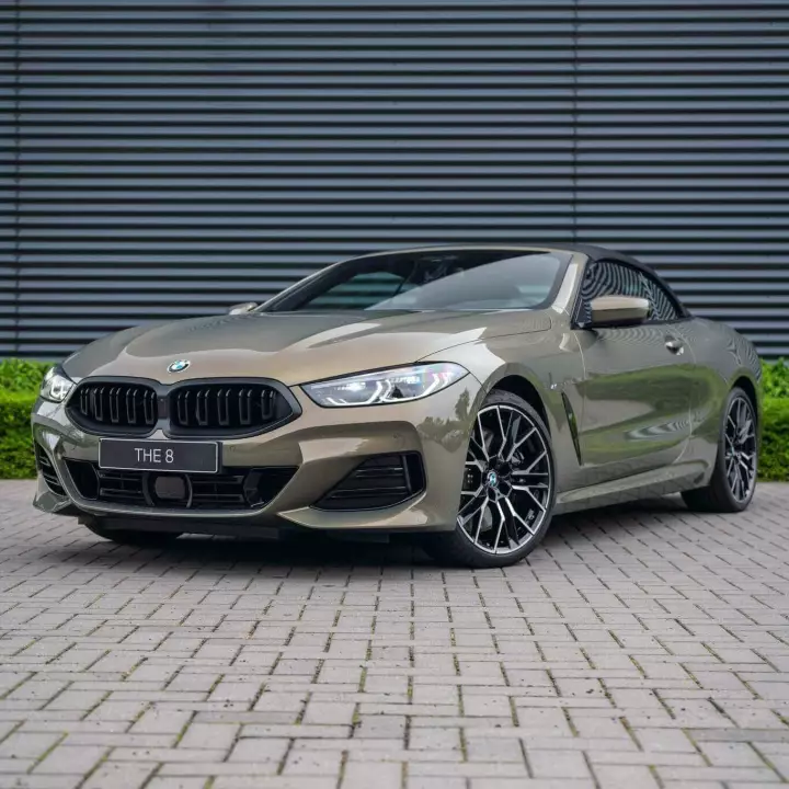 BMW 8 Series Convertible (G14) painted in Brass