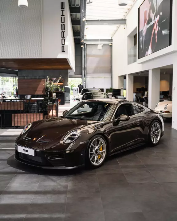 Porsche 911 GT3 Touring (992.2) painted in Coffee Black