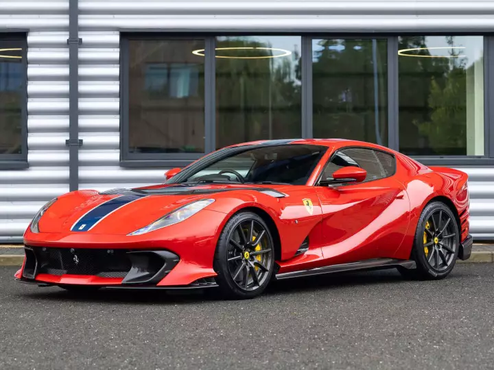 Ferrari 812 Competizione painted in Rosso Formula 1 2007