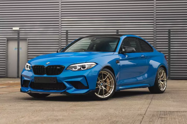 BMW M2 CS (F87) painted in Misano Blue