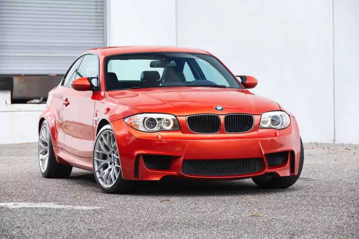 BMW 1 Series M Coupé (E82) painted in Valencia Orange