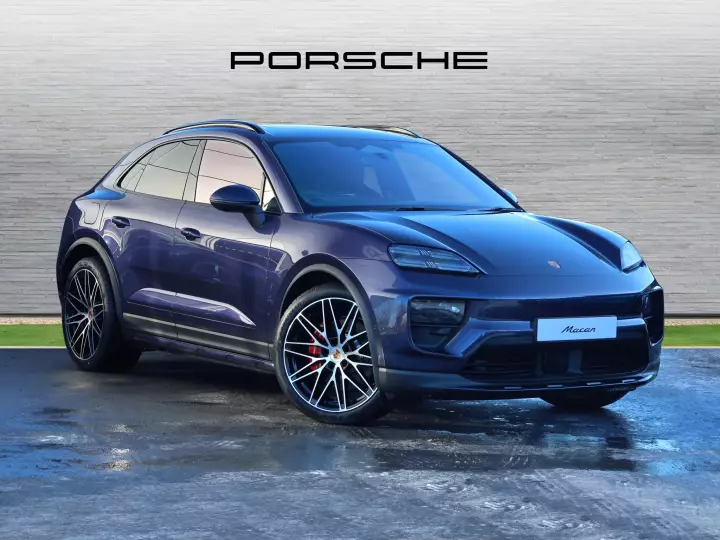 Porsche Macan Electric painted in Purpurite Metallic