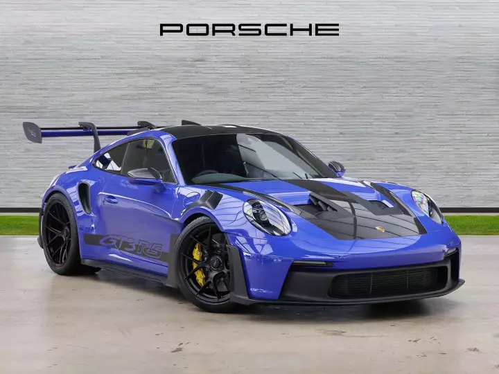Porsche 911 GT3 RS (992.1) painted in Nogaro Blue