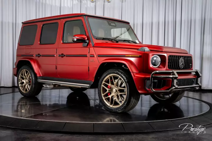 Mercedes-AMG G 63 (W463 Gen 2) painted in Cardinal Red Magno