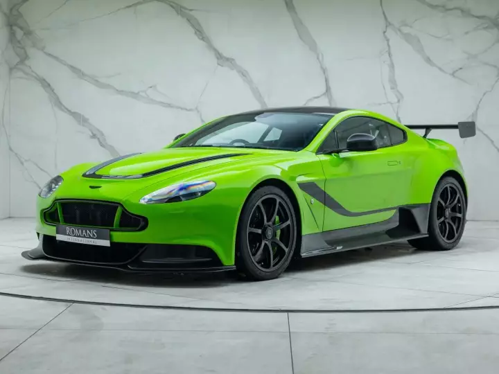 Aston Martin Vantage GT12 painted in Verde Mantis