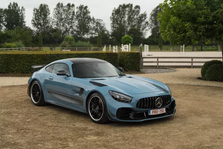 Mercedes-AMG GT R Pro painted in China Blue